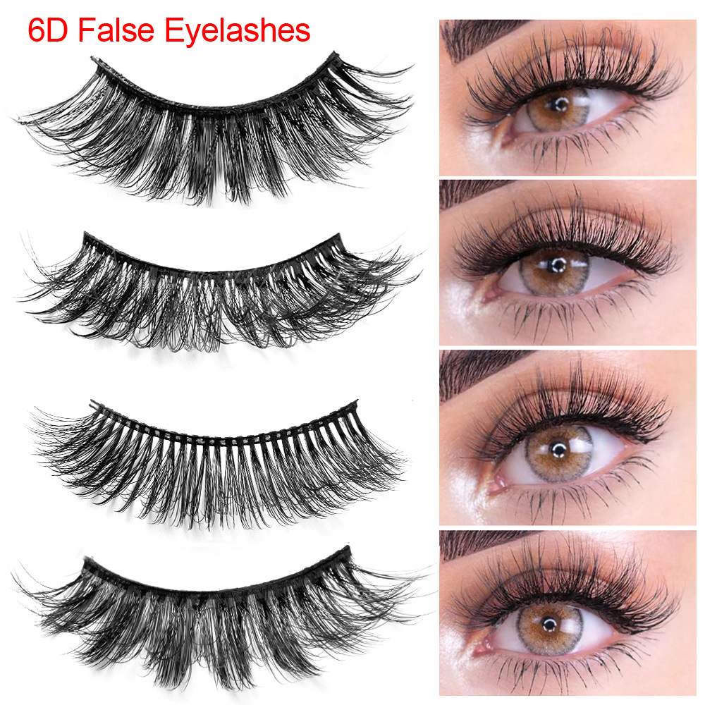 OEM customized handaiyan stage performance bride makeup 6D Three-dimensional thick imitation mink false eyelashes 25mm full figure