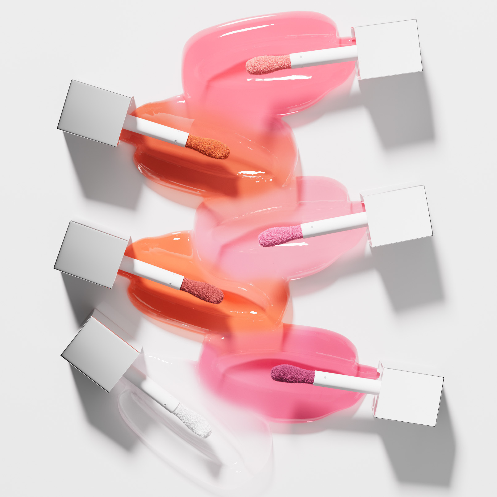 Hellokiss Rich and Lustrous Water Mirror lip oil Six-color Cherry Moisturizing Lip Glaze Cross-border Lip Oil Application Scenario