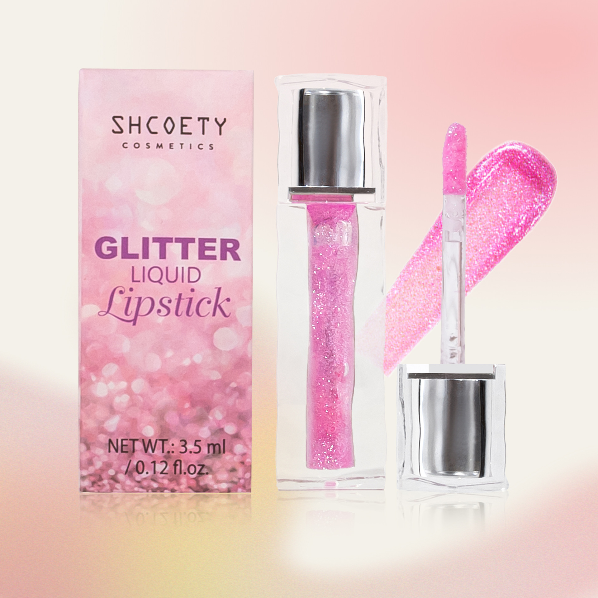 SHCOETY Thermochromic Lip Oil lightens and smooths fine lines on the lips, moisturizes and hydrates, prevents dryness and cracking, and changes color across borders details Picture
