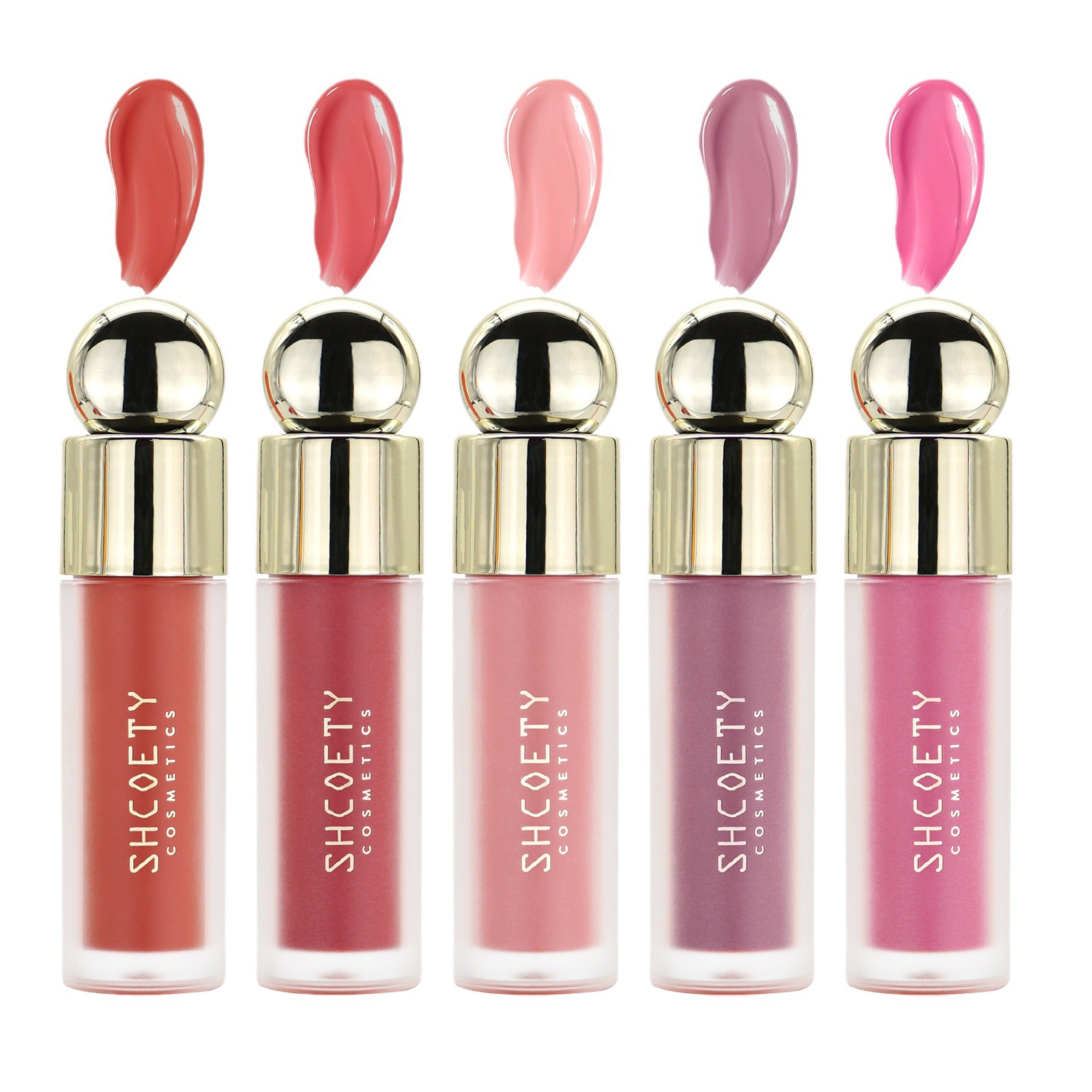 SHCOETY's cross-border bestseller liquid cheek Blush, lip and cheek moisturizer, multi-functional natural contouring, brightening and radiant complexion Item Picture