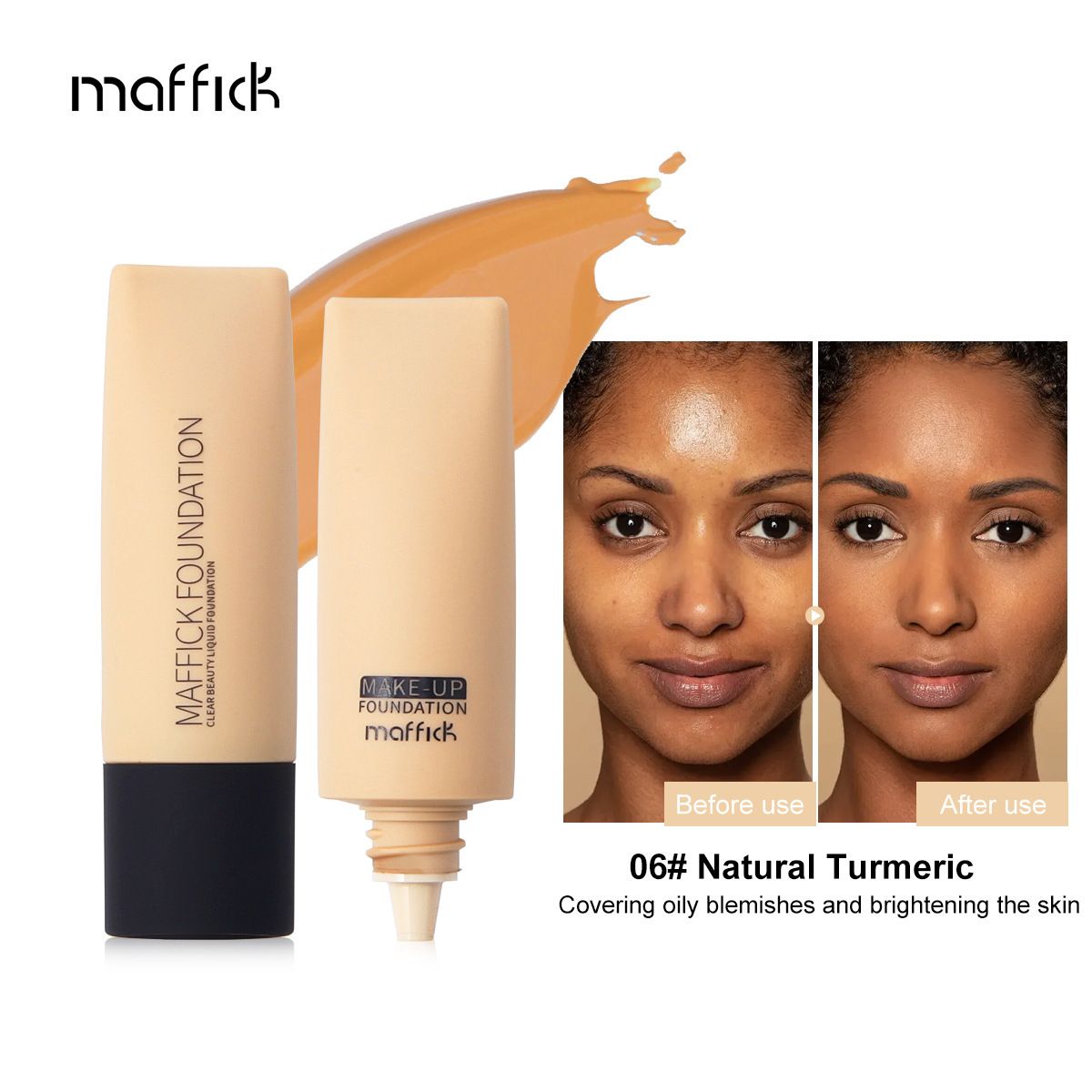 MAFFICK Clear and Radiant BB Cream is available in 12 colors details Picture