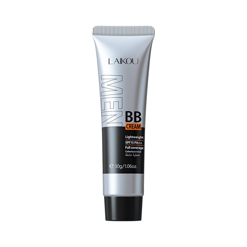 Cross-border Laicome Men's bb Cream 30g (box set), 4 colors to choose from, concealer and skin brightening makeup wholesale stock Item Picture