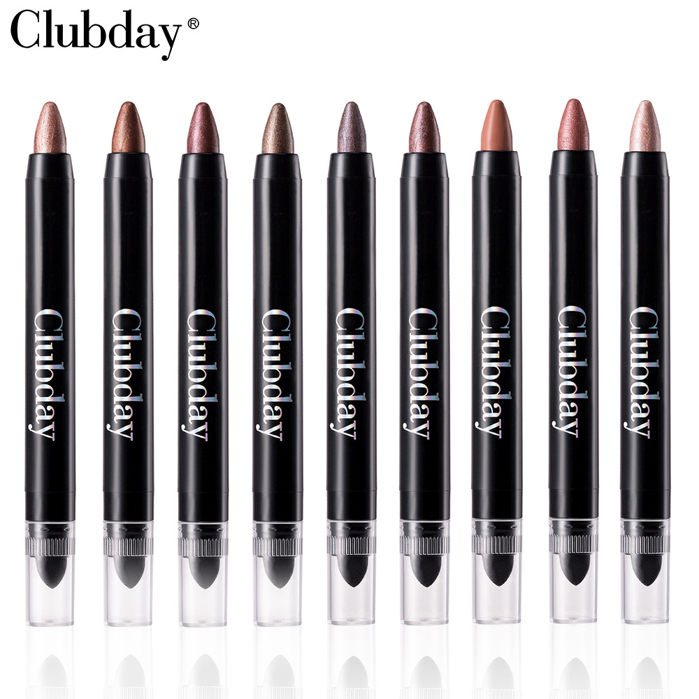 Cross-border bestseller Eye shadow stick, pearlescent eye shadow pen, high-gloss brightening, non-smudging eye makeup set Eye Shadow Item Picture