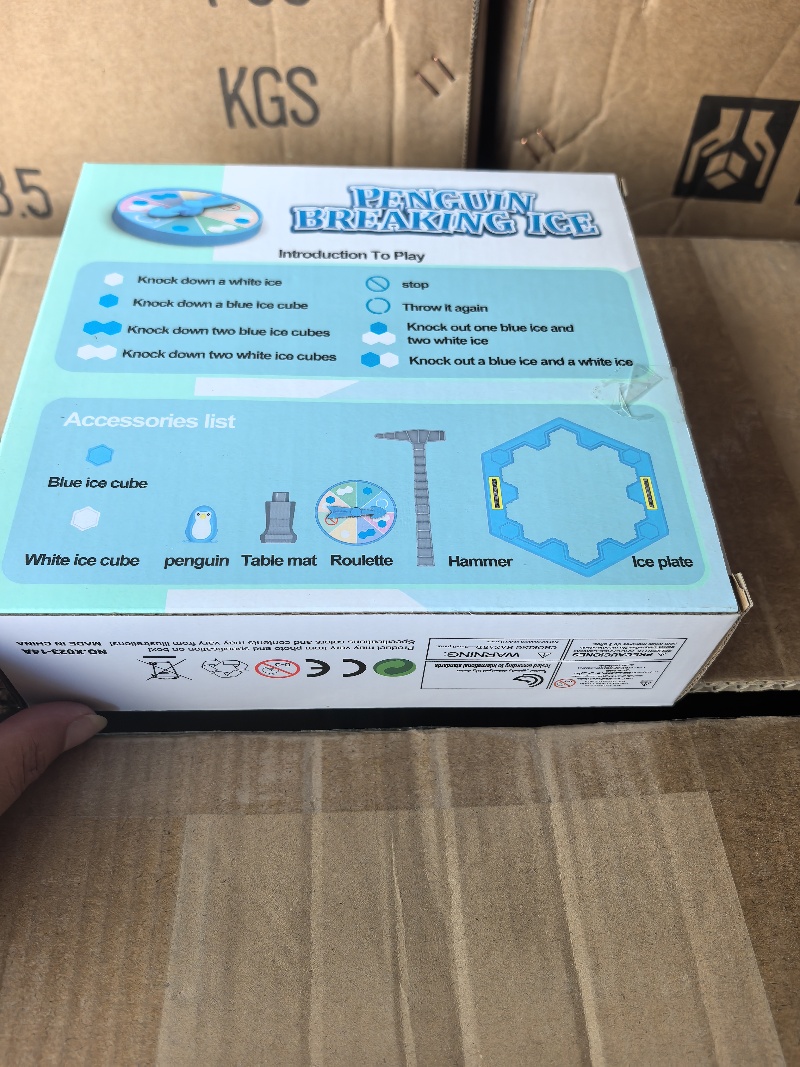 拯救企鹅破冰台拆墙玩具 企鹅桌面亲子游戏互动益智玩具 敲打企鹅破冰企鹅详情10