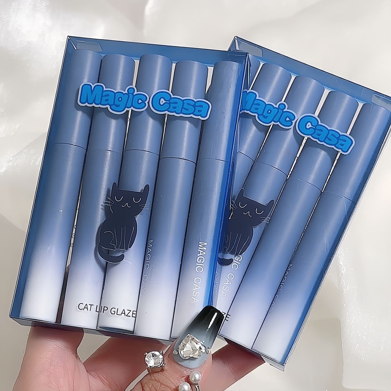 MAGIC CASA Five-Lipstick Set, Lip gloss and matte Lip Gloss Item Picture