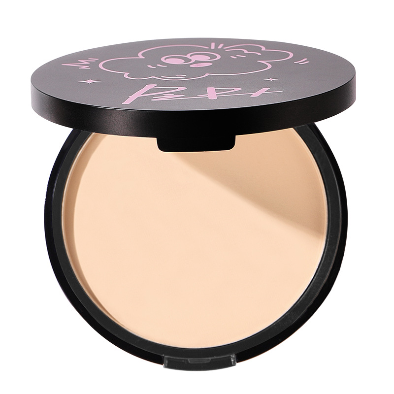 PIPL Soft Focus Setting Powder Compact for touch-up, setting, concealer, oil-control, water-proof, sweat-proof, long-lasting and non-smudge. Large powder compact for cross-border use Item Picture