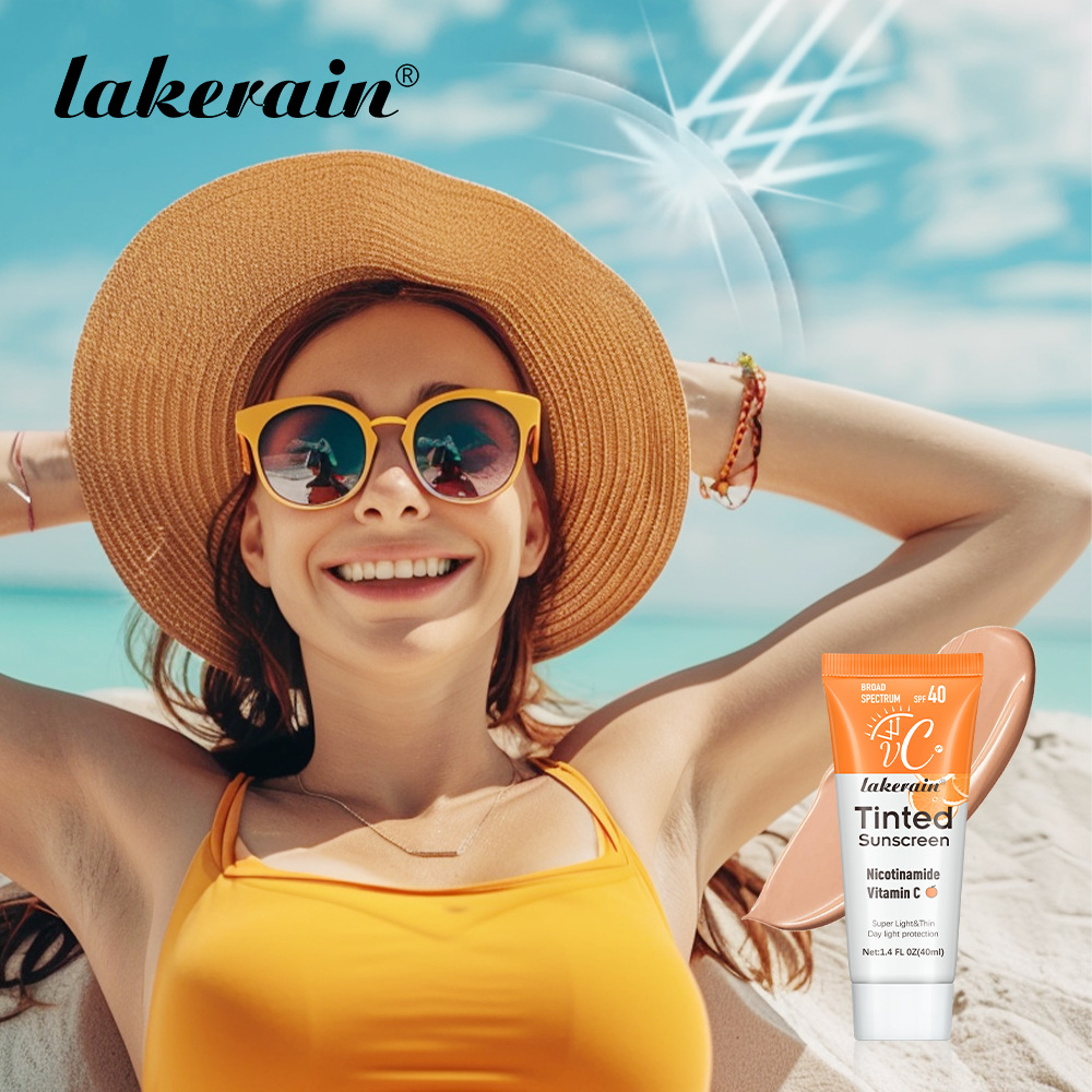 lakerain colored Vitamin C cream details Picture