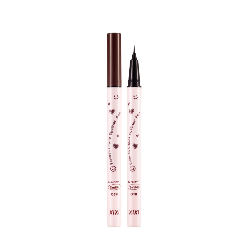 xixi Pear Blossom Rain Fine and Smooth Eyeliner Pen, waterproof, sweat-proof, non-smudging, genuine, extremely fine and long-lasting, suitable for beginners Item Picture