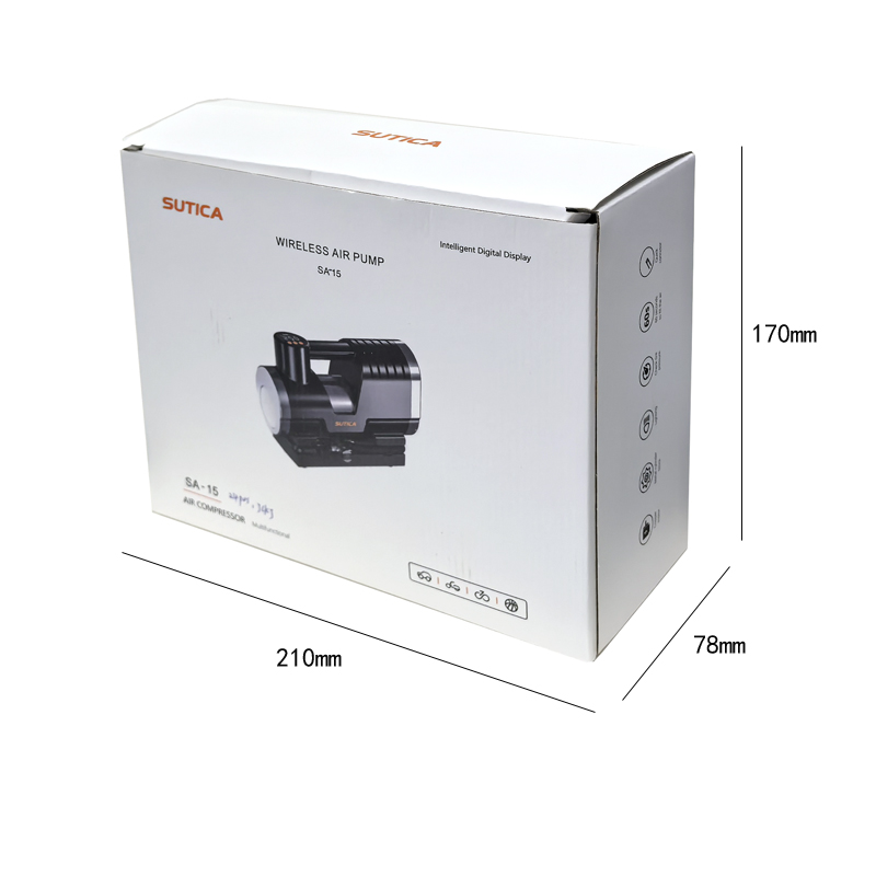SA-15 portable air pump, electric air pump, portable bicycle tire, electric air pump, air pump, car air pump pic 17