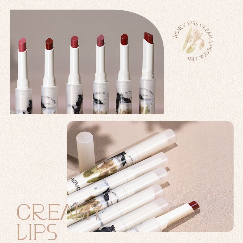 NOVO Honey Kiss Jelly Lipstick Pen does not fade, does not stick to the cup, is waterproof, moisturizing and hydrating, and can make your skin look fair and rosy without makeup. Wholesale Application Scenario