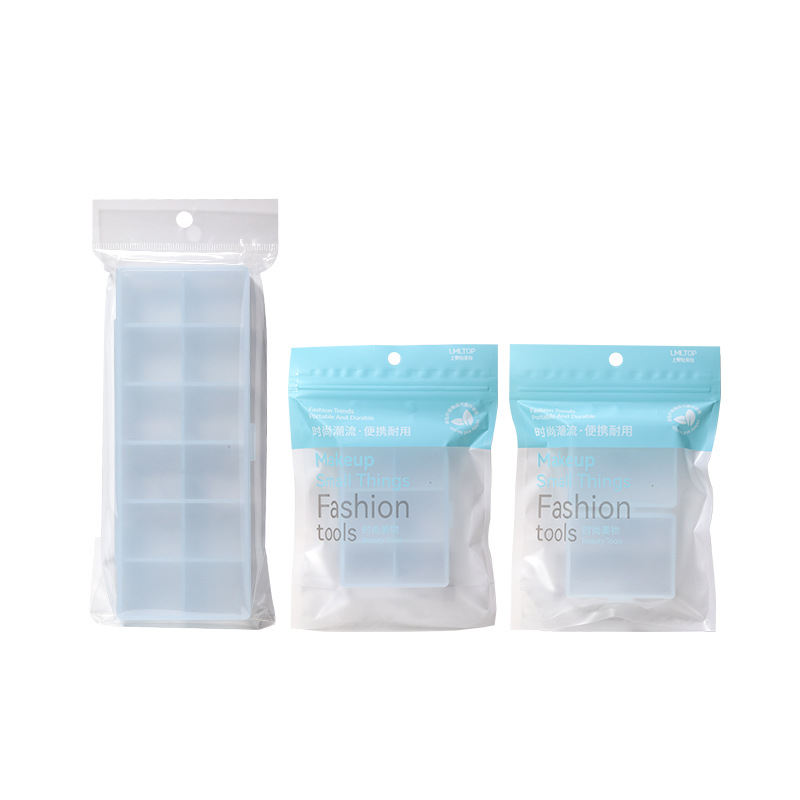 LMLTOP Jewelry and Accessories Storage Small compartments Transparent plastic compartments Classification multi-functional Storage Box SY733 Item Picture