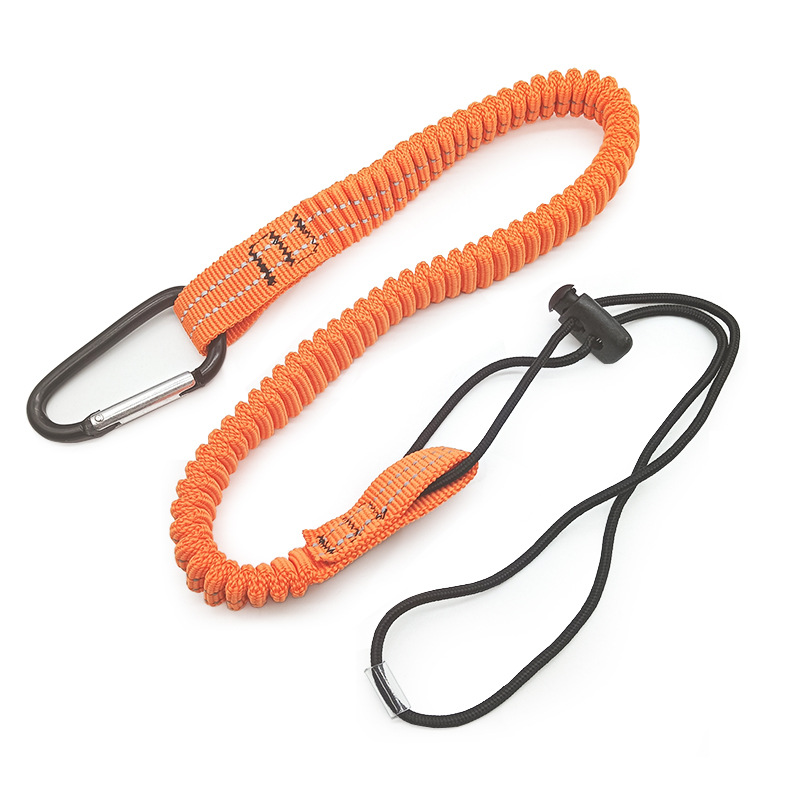 Tool anti-loss rope, safety rope, high-altitude operation tool anti-fall handrope, polyester reflective Item Picture