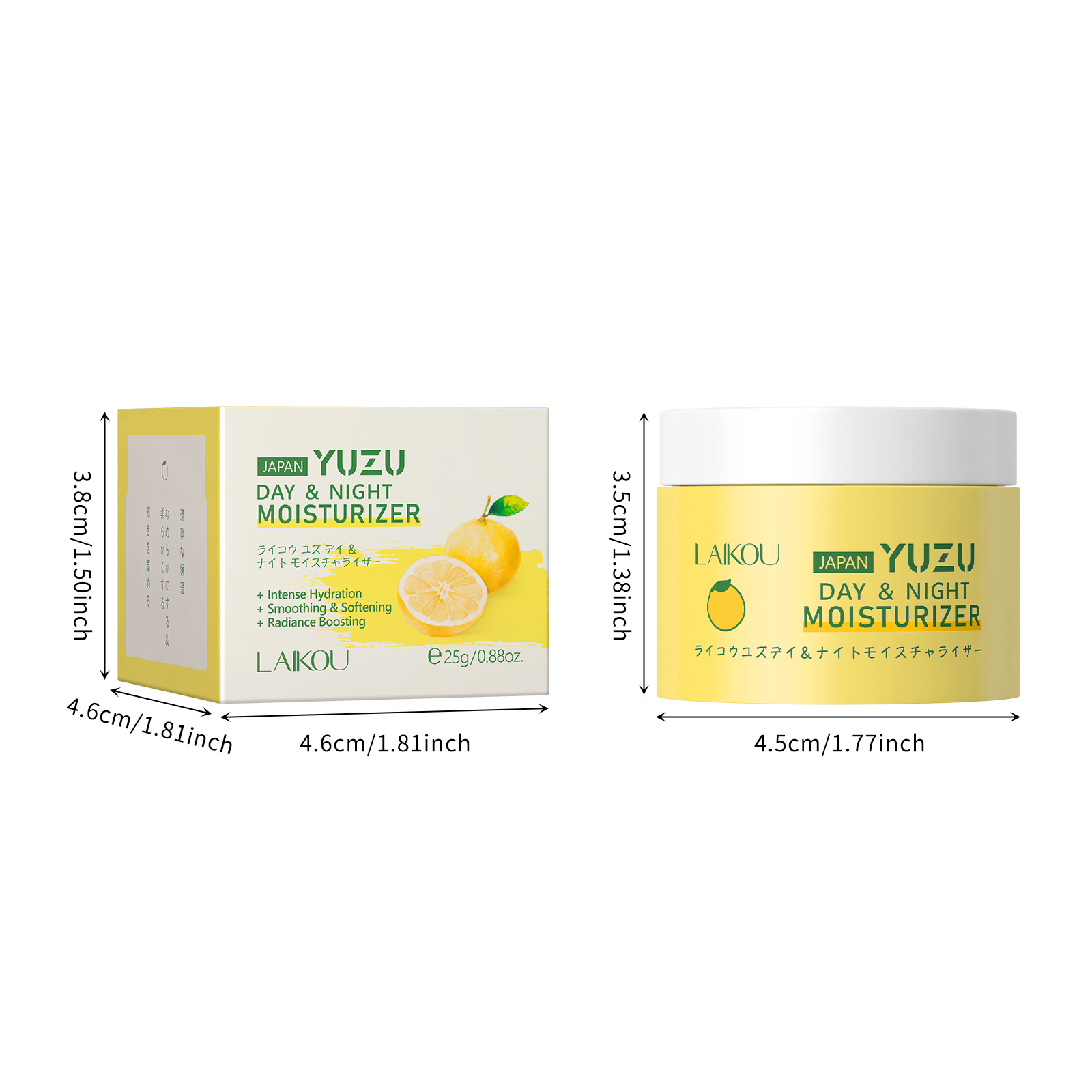Cross-border LAIKOU's new product, 25g grapefruit Face Cream, hydrating, Moisturizing and nourishing essence Cream, fda cosmetics, in stock for wholesale Item Picture