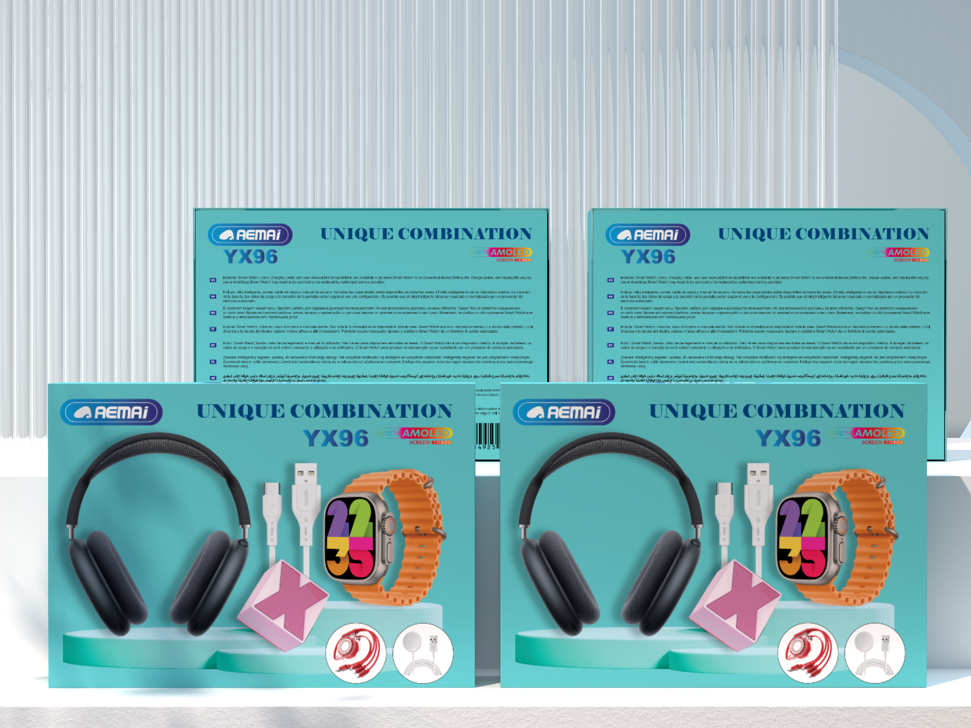 儿童电话手表智能电子手表数码设备学生定位防水多功能智能手表电话手表儿童手表产品图