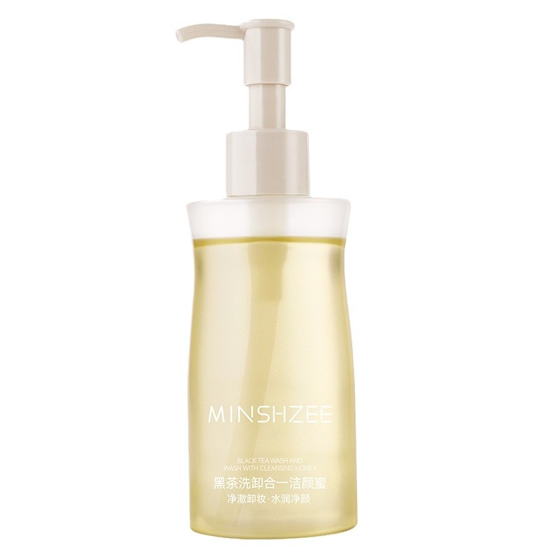 Mingxi Zhi Facial Cleanser for Women, a mild and non-irritating black tea makeup remover oil and facial cleansing honey product, is available for cross-border use Item Picture