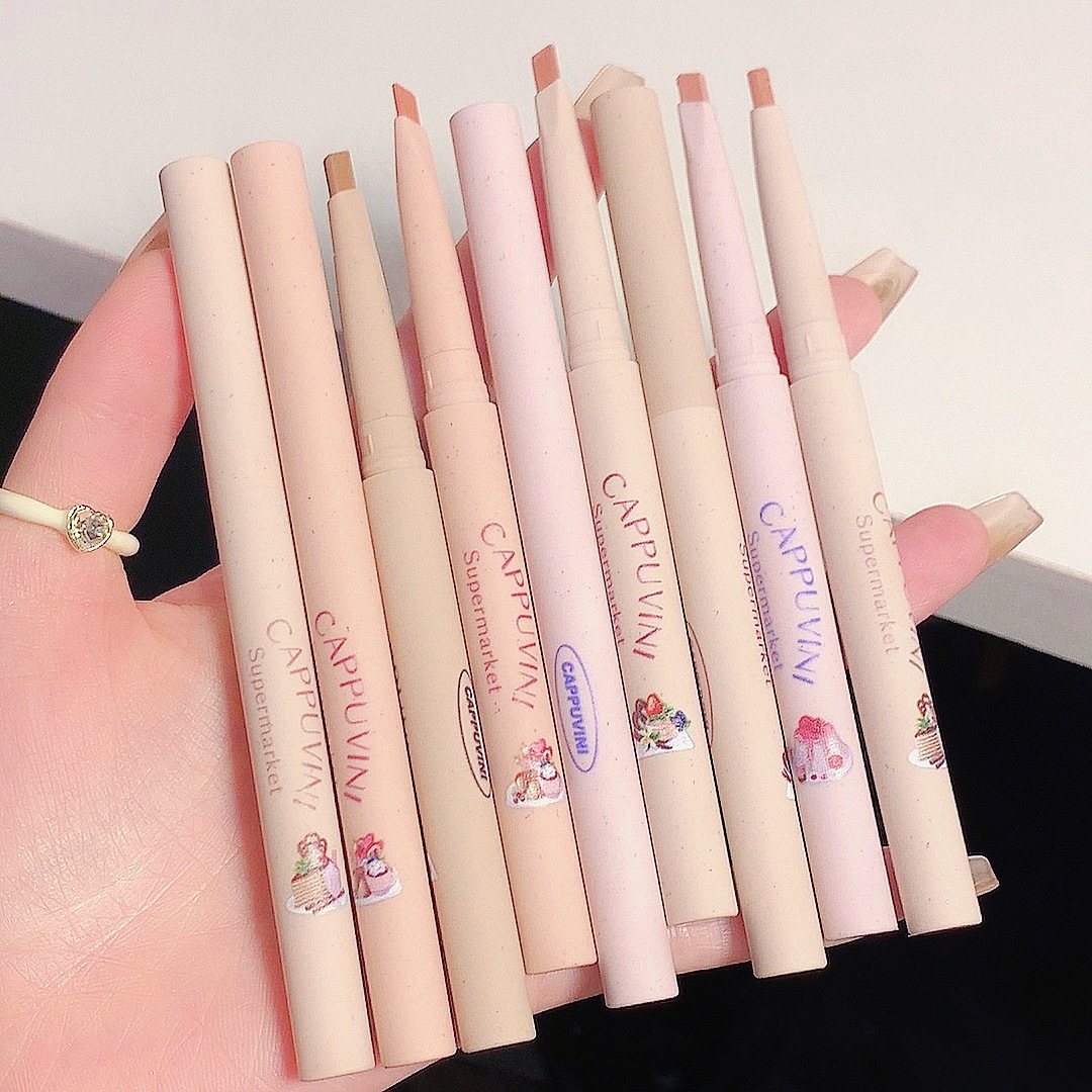 Cappuvini lip liner pen Outline lip shape shaping nude lipstick pen Lip pen Domestic makeup lipstick pen Lipstick full figure