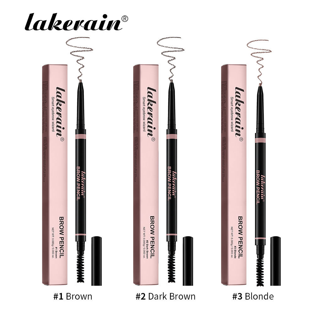 Lakerain Eyebrow Pencil Two-in-One Wild Eyebrow Pencil Item Picture