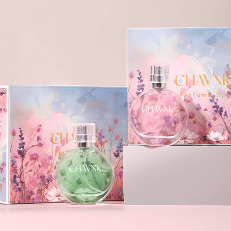 Xiaocheng Yixiang's new women's Encounter perfume set, cross-border export Douyin bestseller Vietnamese perfume gift box wholesale Specification drawing
