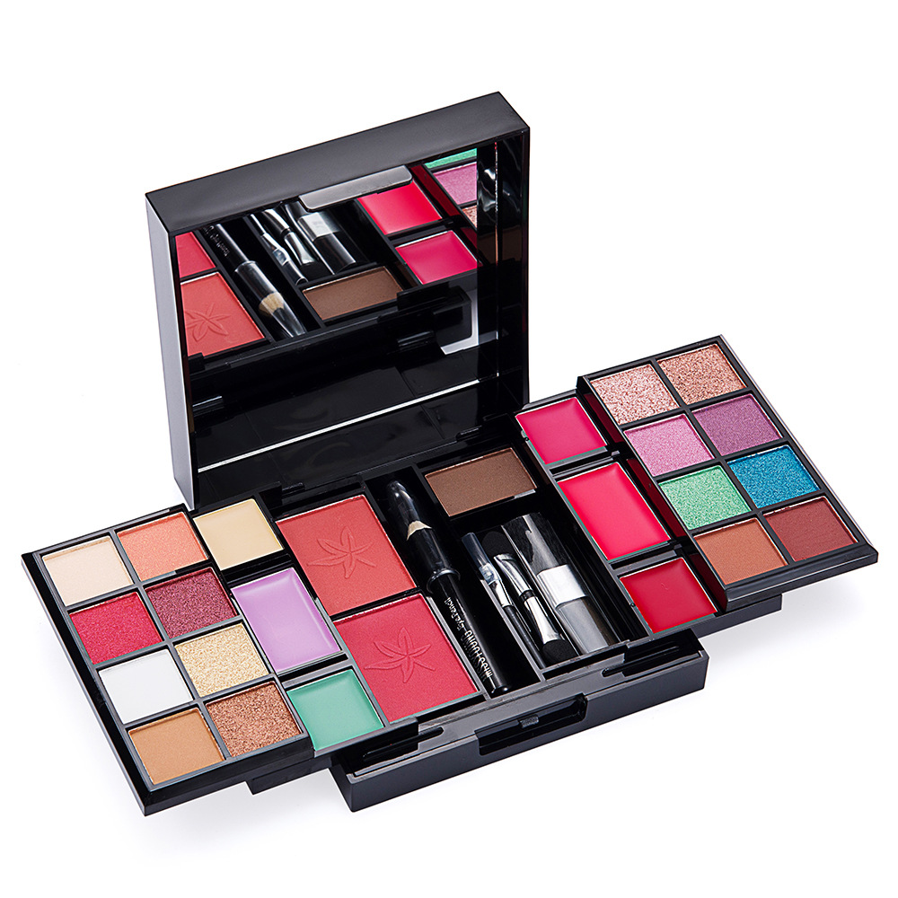 MISS Young 25-color Eyeshadow palette, Eyeshadow Blush, Eyebrow Powder Set, Makeup Palette, Makeup box wholesale Cross-border Foreign trade full figure