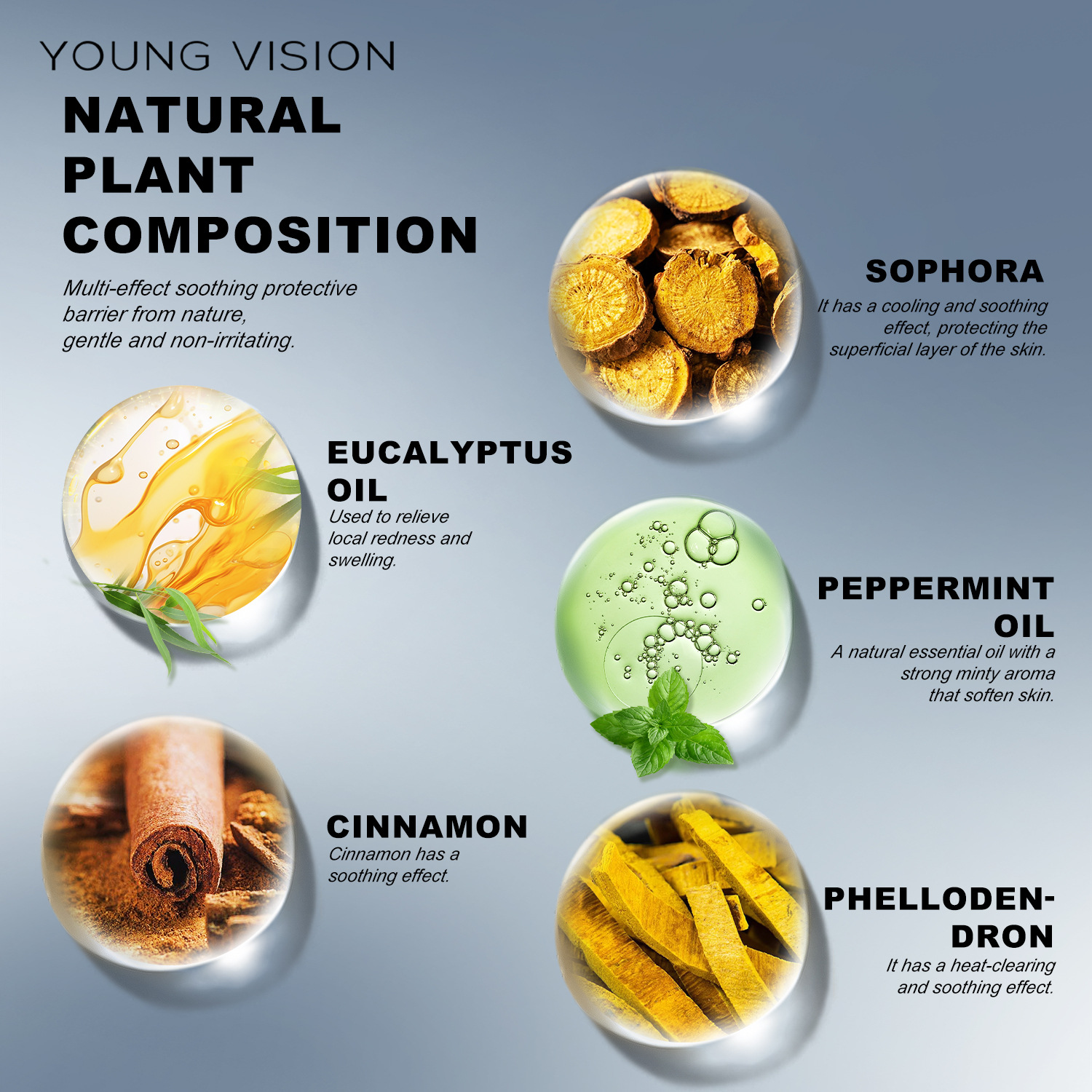 YOUNG VISION Toenail essential oil Specification drawing