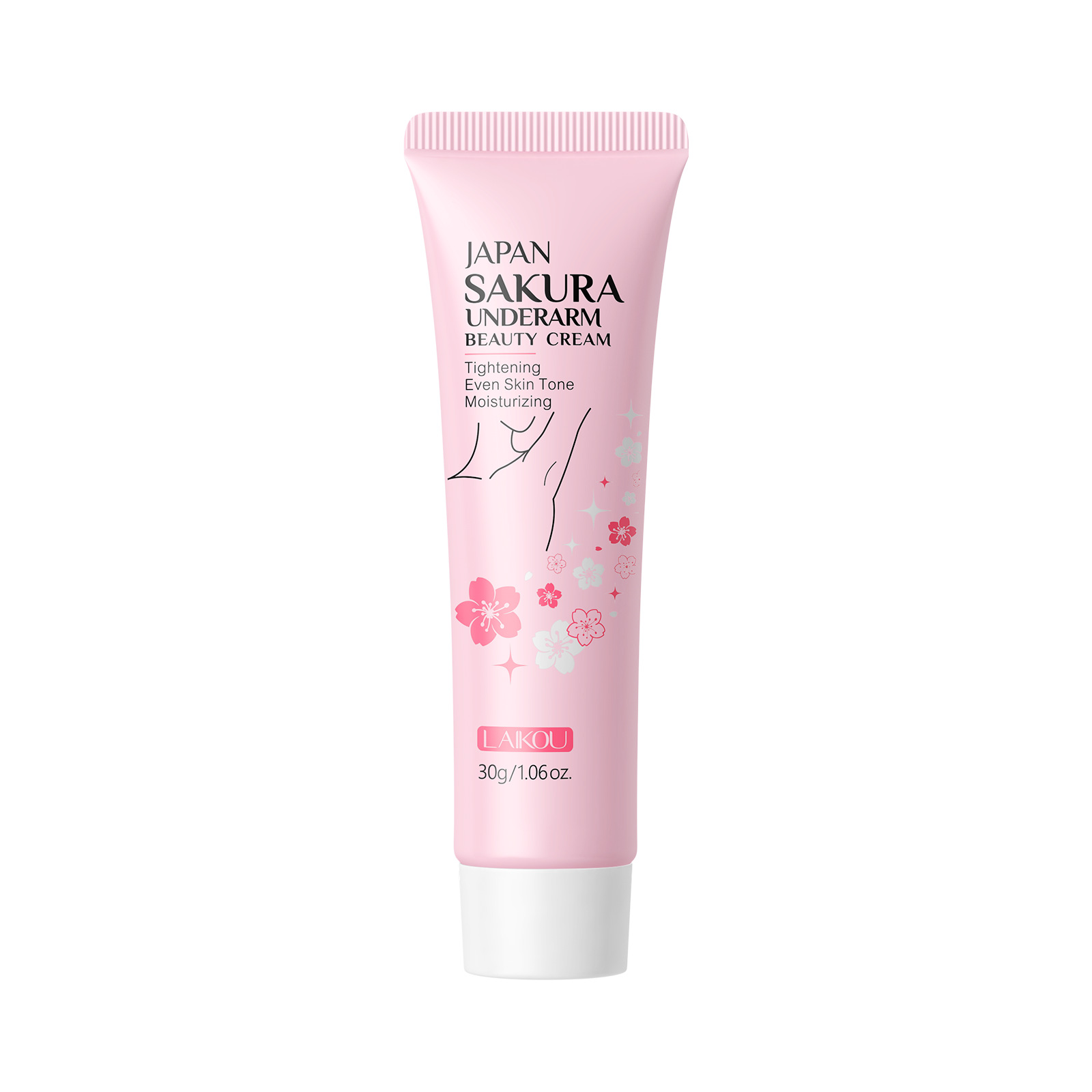 Cross-border LAIKOU Japanese Cherry Blossom Armpit Cream 30g Hydrating, Moisturizing and brightening Skin tone manufacturer wholesale supply Item Picture