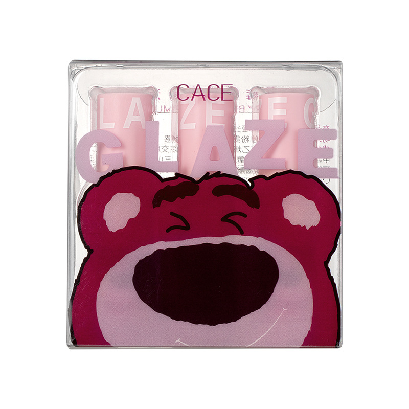 CACE Berry Bear Matte Lip Gloss 6-color versatile color matching Velvet smooth and light, no burden. One-piece consignment of lipstick Item Picture