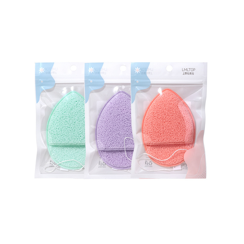 LMLTOP Water Drop glove-style facial cleanser, makeup remover, cleansing mud film, large honeycomb facial Cleanser SY770 Item Picture