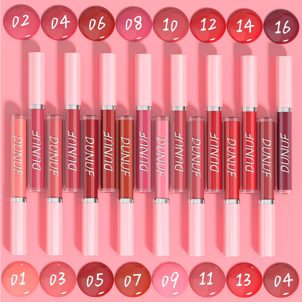 Check out DUNUF 16-color Moisturizing and nourishing Mirror Lip Gloss! Link Disclaimer - For Foreign trade only Item Picture