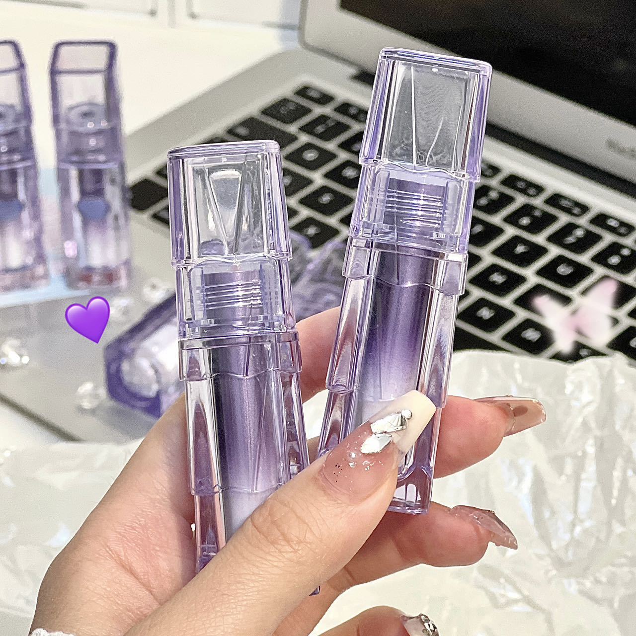 MAGIC CASA Dudu Lip Gloss Water Glass Lip Gloss Mirror Lip Gloss Water Lip Gloss details Picture