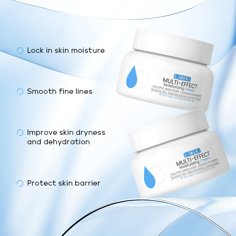 Cross-border LAIKOU Moisturizing Hydrating Cream 60g Hydrating and Moisturizing Face Cream Moisturizing Skin Care Specification drawing