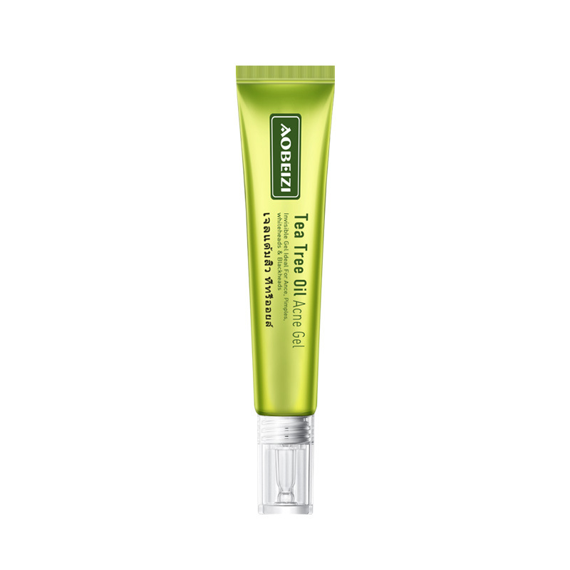 Cross-border trade tea tree essential oil dou Gel relieves acne. Red bean skin care is refreshing, non-sticky and easily absorbed Item Picture