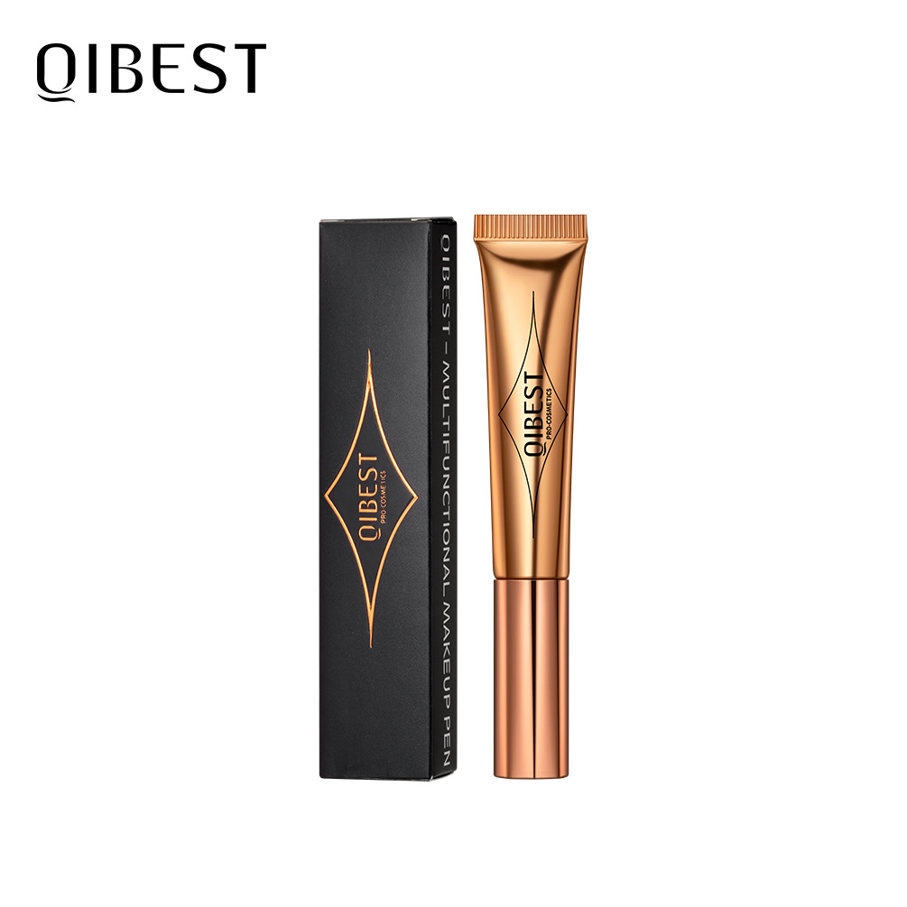 QIBEST multi-functional makeup pen, Blush, highlighter Contouring pen, pearlescent fine sparkle, matte finish naturally brightens facial makeup Item Picture