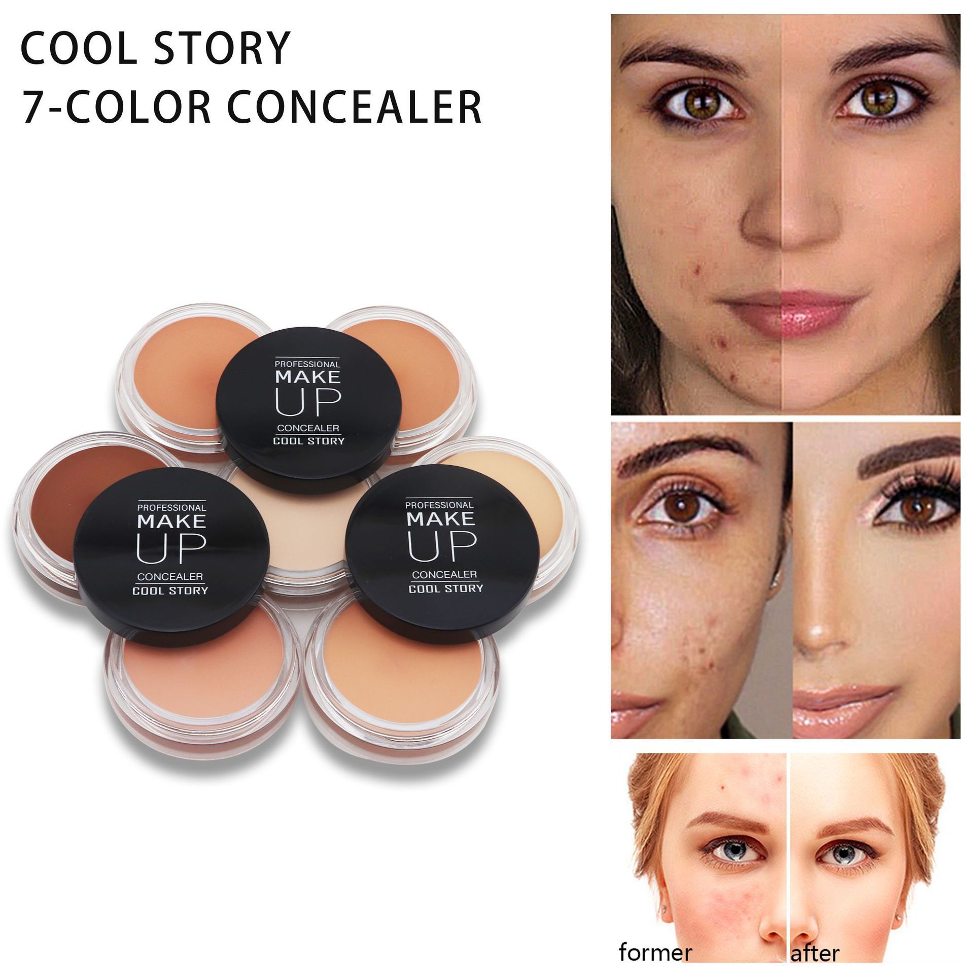 COOL STORY Concealer Eye Body Contouring Cream full figure