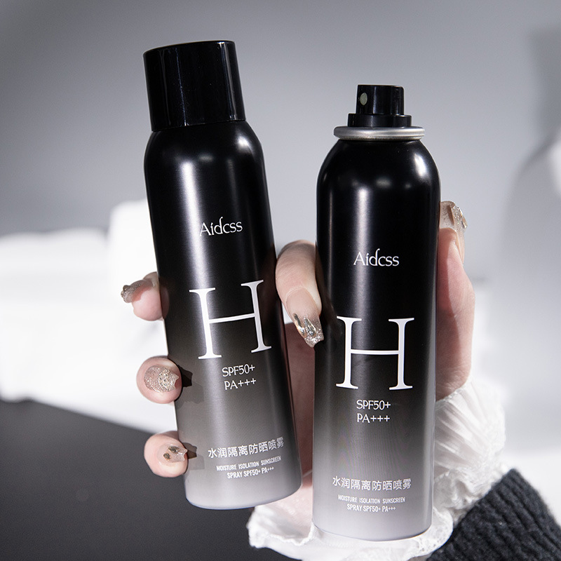 Summer men's Sunscreen spray Sunscreen 50+++ isolation UV protection All body outdoor Application Scenario