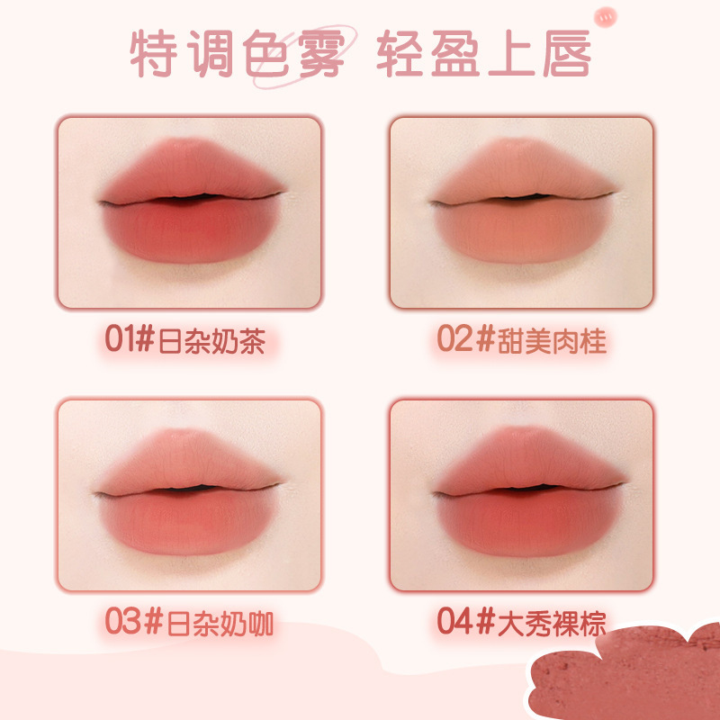 NOVO Cloud Soft Fine Carving Lip Liner Pen, double-headed outlining lip shape, matte, waterproof and not easy to fade, lip lipstick base Specification drawing