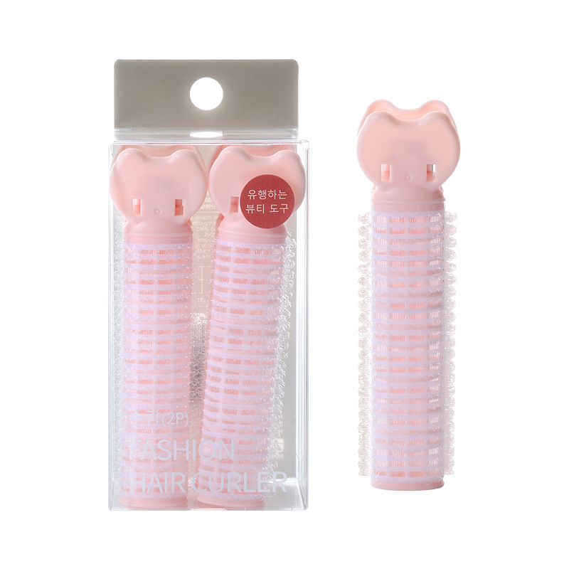 LMLTOP Internet celebrity same style hair root voluminous clip 2 sets Air bangs self-adhesive Voluminous curling Iron SY102 Item Picture