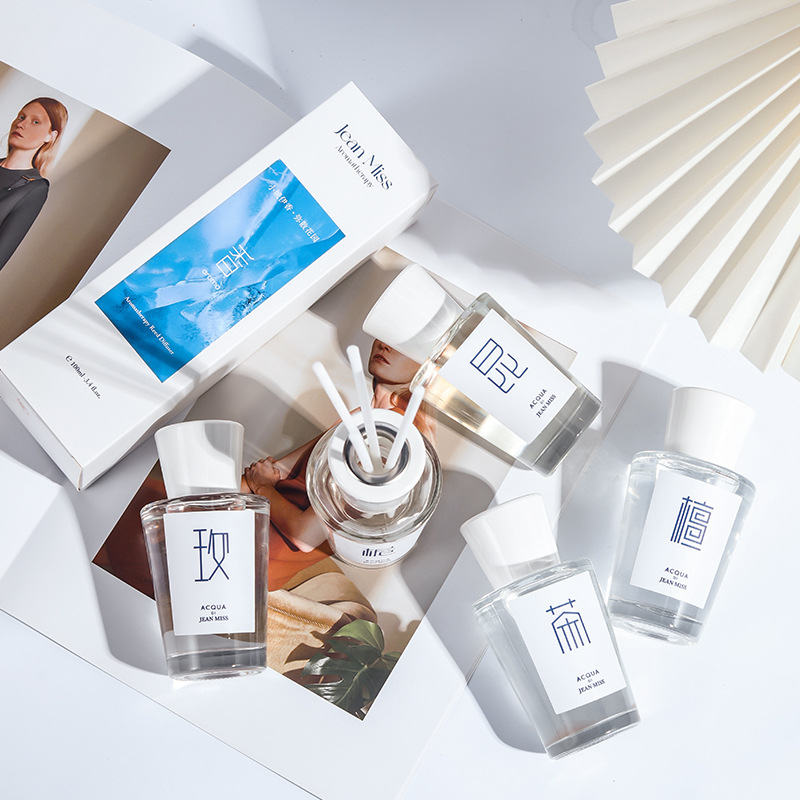 Xiaocheng Yixiang's new flameless aromatherapy essential oil gardenia flower Yulong tea hotel home indoor deodorizing fragrance display Application Scenario