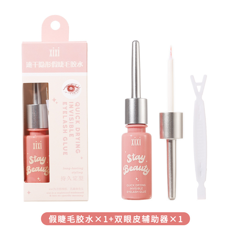 xixi Quick-drying invisible false eyelash Glue is a long-lasting, gentle, non-irritating, transparent and natural beauty tool for beginners Item Picture