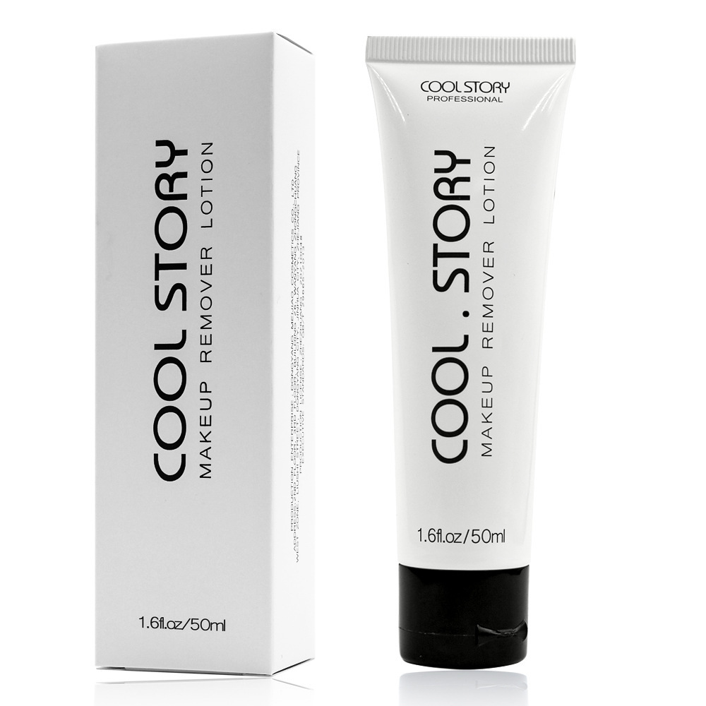 COOL STORY Makeup Remover Cream: Hydrophilic and lipophilic, deep cleansing without tightness. Makeup Remover Cream and Facial Cleanser Application Scenario