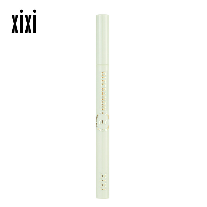 Makeup xixi Ink Control Focus, curved and pointed eyeliner pen, slender, waterproof, does not smudge eyelashes, down to the undereye eyeliner liquid pen Item Picture