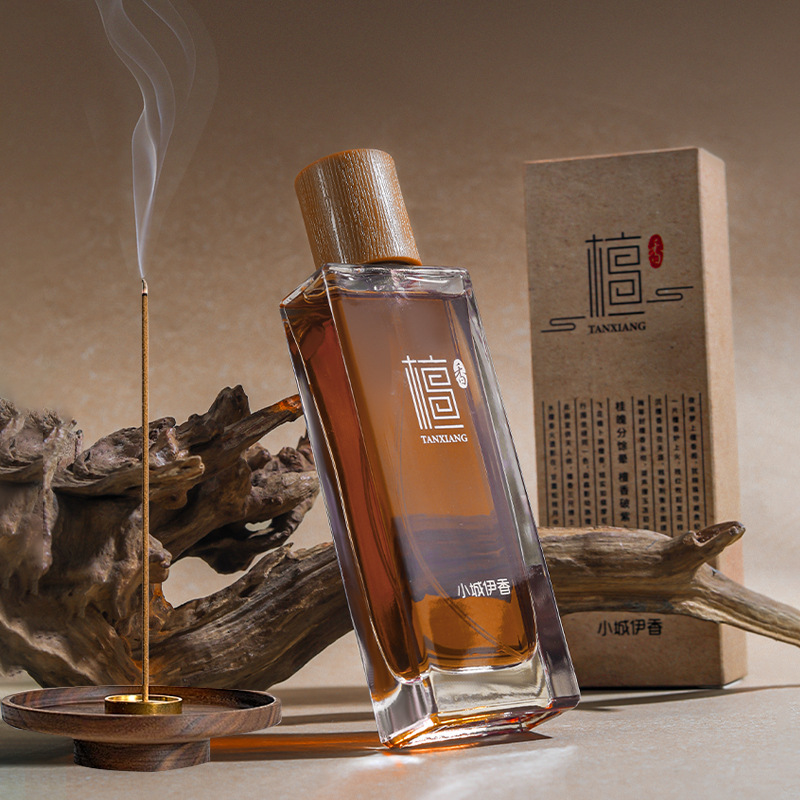 Xiaocheng Yixiang's new women's sandalwood perfume has a long-lasting woody scent and is a bestseller on Douyin. Wholesale of men's perfumes Specification drawing