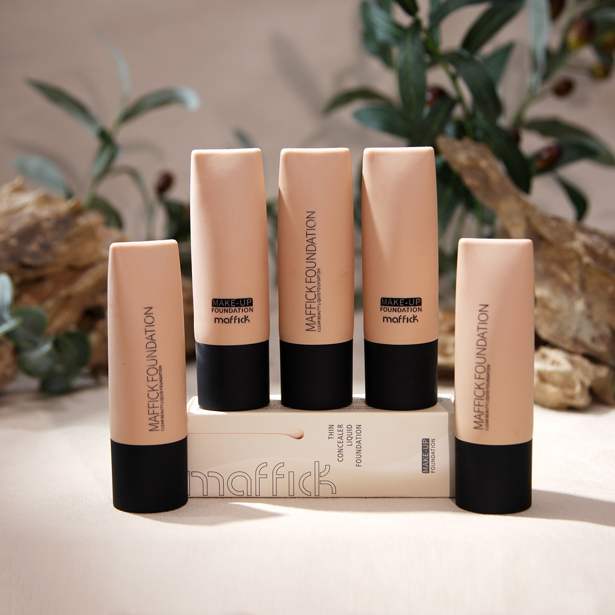 MAFFICK Clear and Radiant BB Cream is available in 12 colors full figure