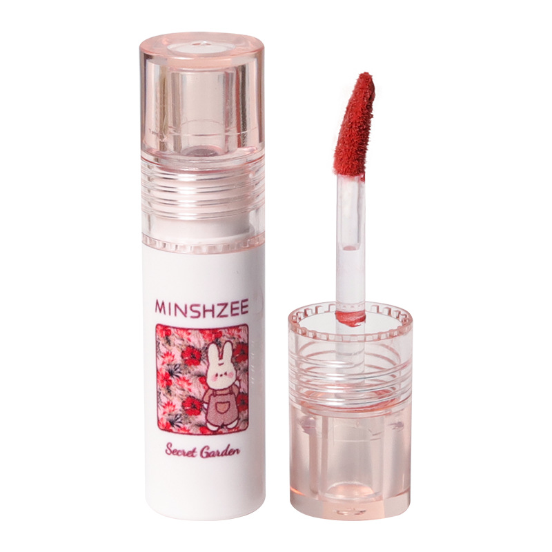 Mingxi Zhi Lip Gloss matte velvet matte Whitening High Appearance Level student Lipstick Lip Paste recommended Secret New Product Cross-border Item Picture