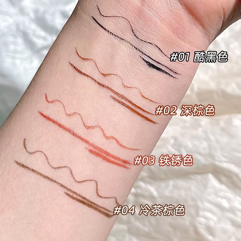 MK Eyeliner liquid pen cotton tip, quick-drying, long-lasting, waterproof, not easy to smudge, extremely fine and smooth, colorful eyeliner eye pen for students Application Scenario