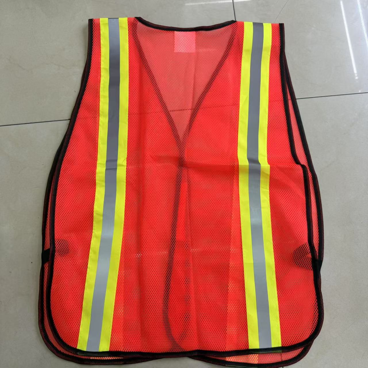 Reflective vest work clothes, labor protection and decoration work clothes, reflective European vest work clothes details Picture