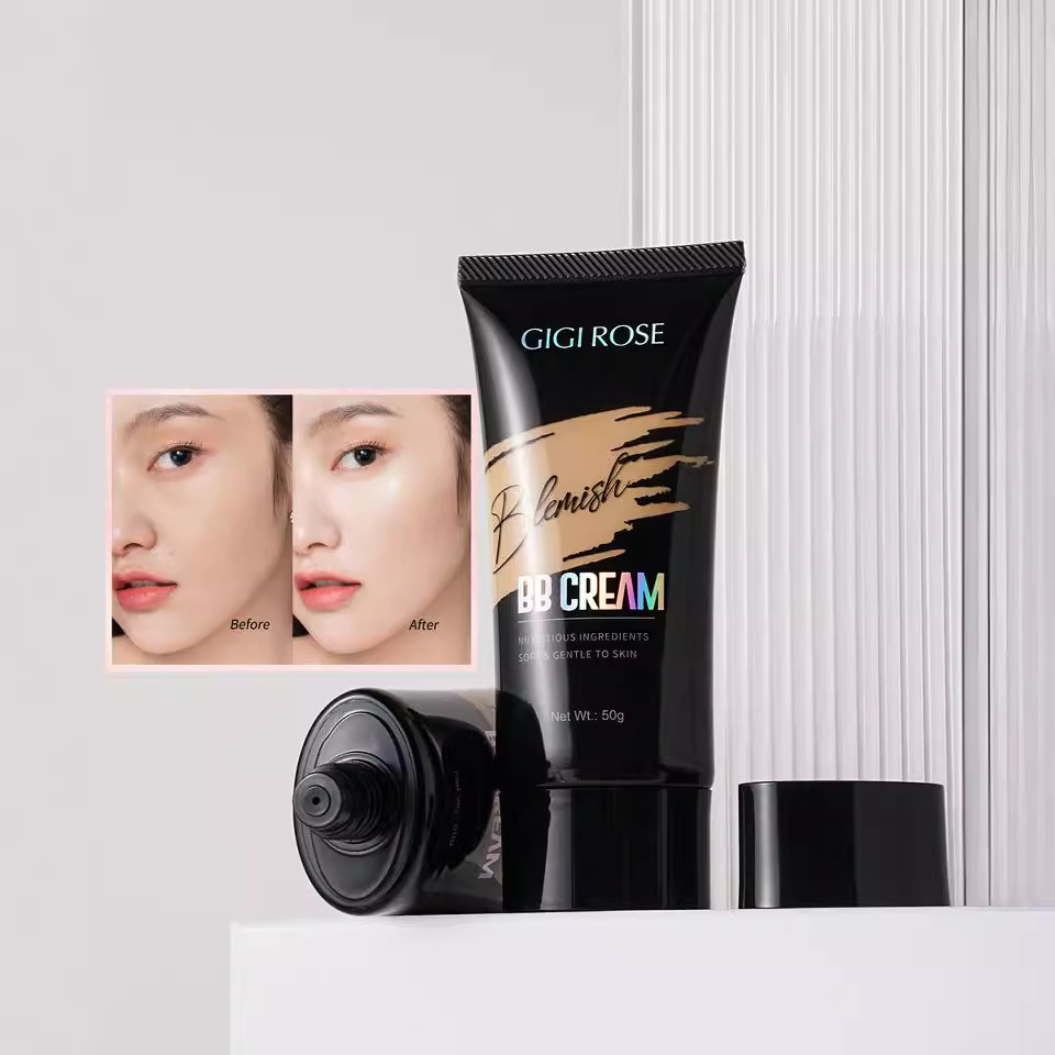 GIGIROSE50gBB cream has a fine and smooth powder texture, is easy to apply and has a matte finish Specification drawing