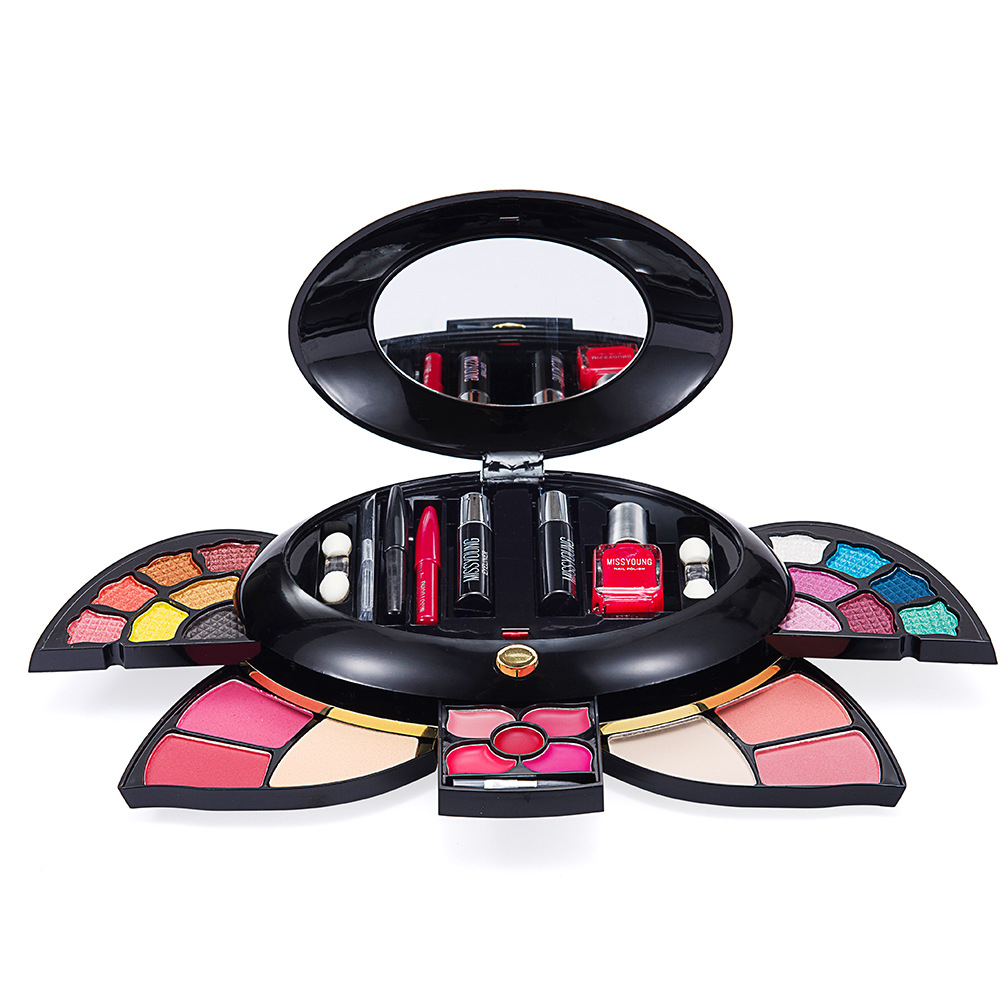 MISS YOUNG Multi-functional Makeup Palette, Eyeshadow Blush, Contouring Set, Makeup Palette, Makeup Box, Nail Polish, Eyeliner Item Picture