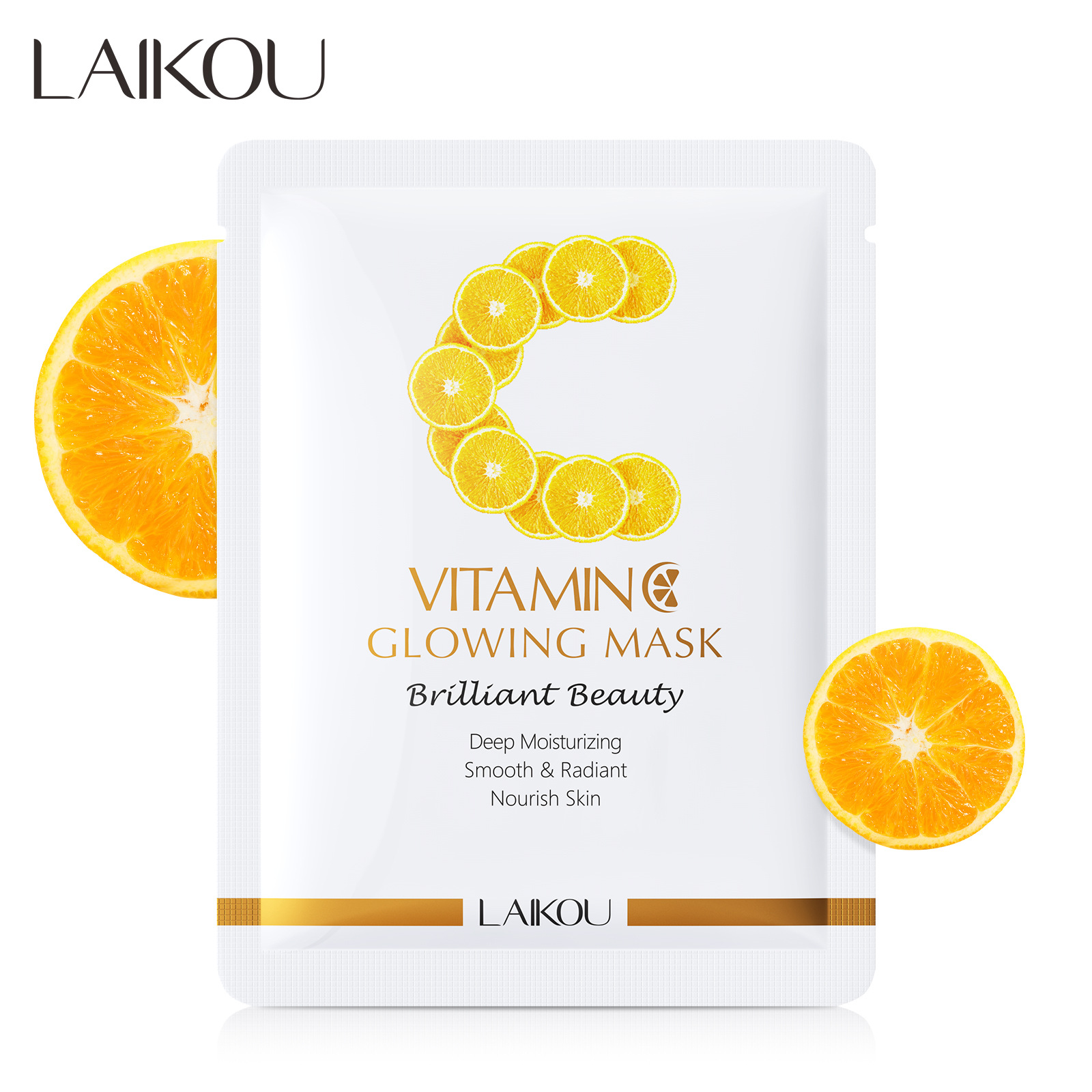 Cross-border new product Laikouwei c Radiance Mask 25g Hydrating and Moisturizing Patch Mask in stock manufacturer English packaging full figure
