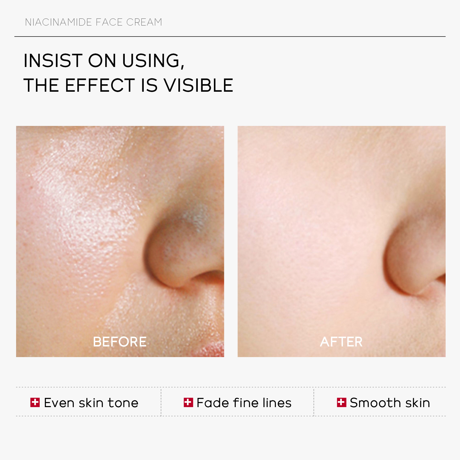 Cross-border LAIKOU PRO Niacinamide Cream 30g Hydrating, Moisturizing and nourishing skin manufacturer in stock Specification drawing