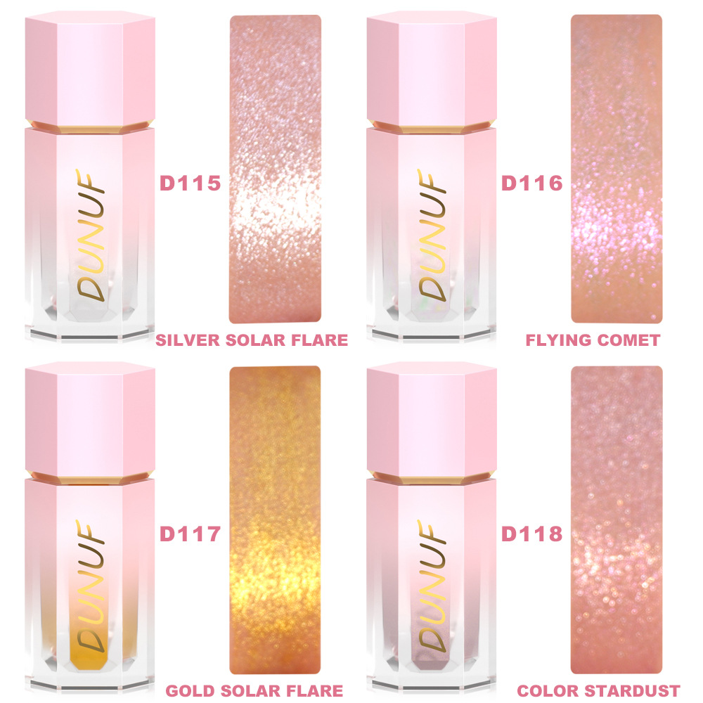 Check out DUNUF 4-color liquid highlighter for contouring and brightening! Link Disclaimer - For Foreign trade only Specification drawing